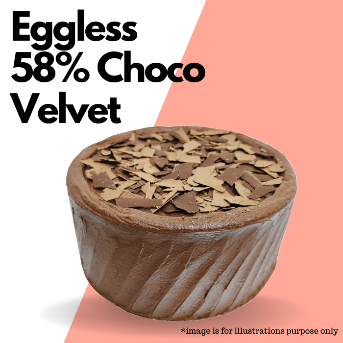 Eggless 58% Choco Velvet